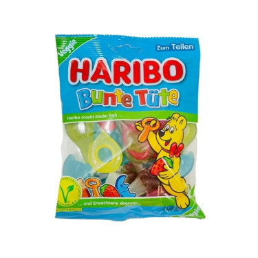 Жув. цукерки "Haribo" Bunte tute, 175г, Німеччина