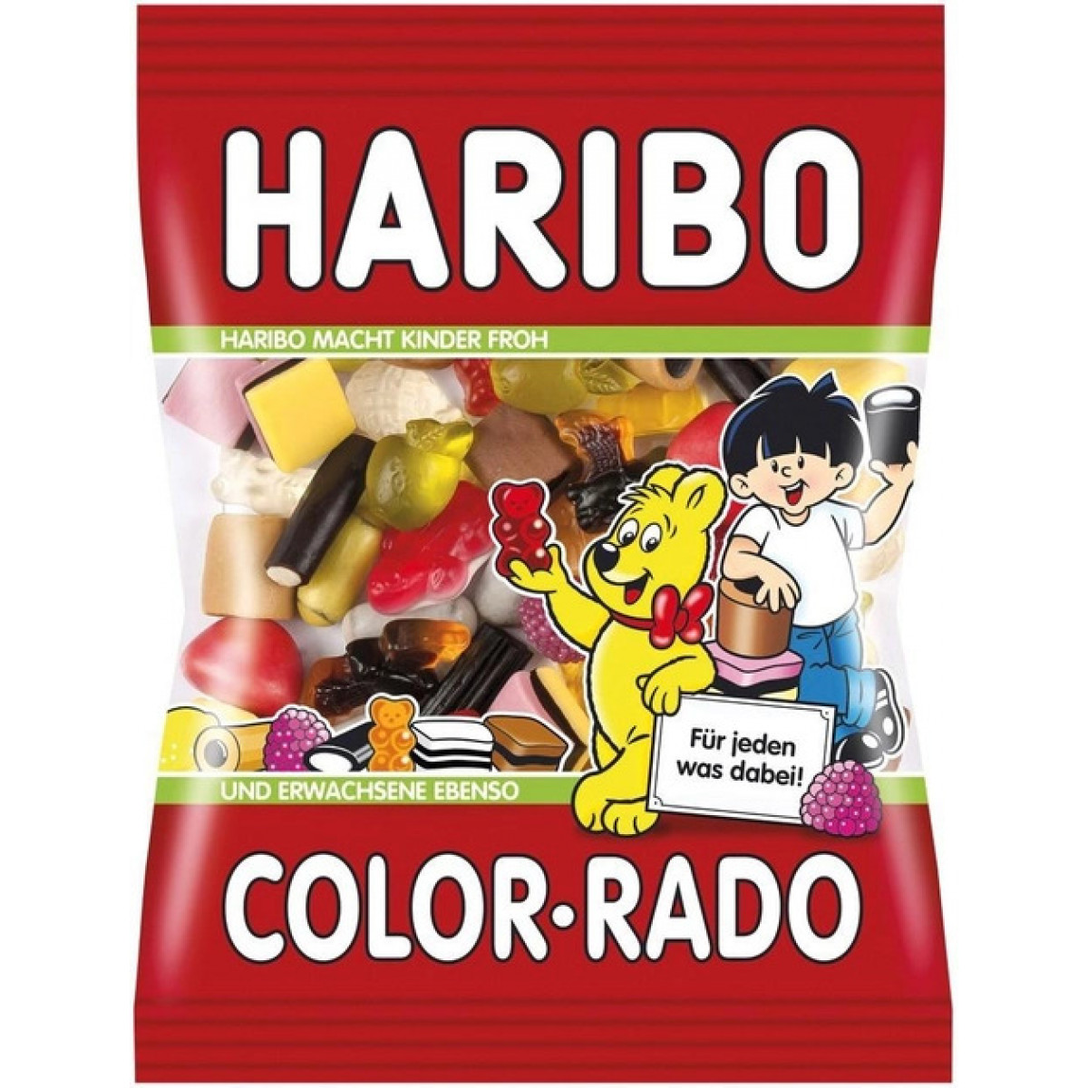 Жув. Цукерки "Haribo" color-rado, 175г, Німеччина