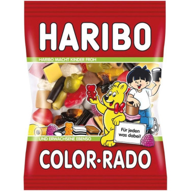 Жув. Цукерки "Haribo" color-rado, 175г, Німеччина