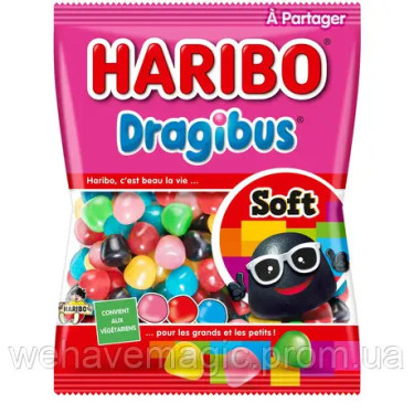 Жув. цукерки "Haribo" Dragibus, 150г, Німеччина