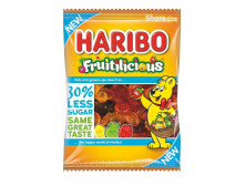 Жув. Цукерки "Haribo" Fruitilicious, 160г, Німеччина