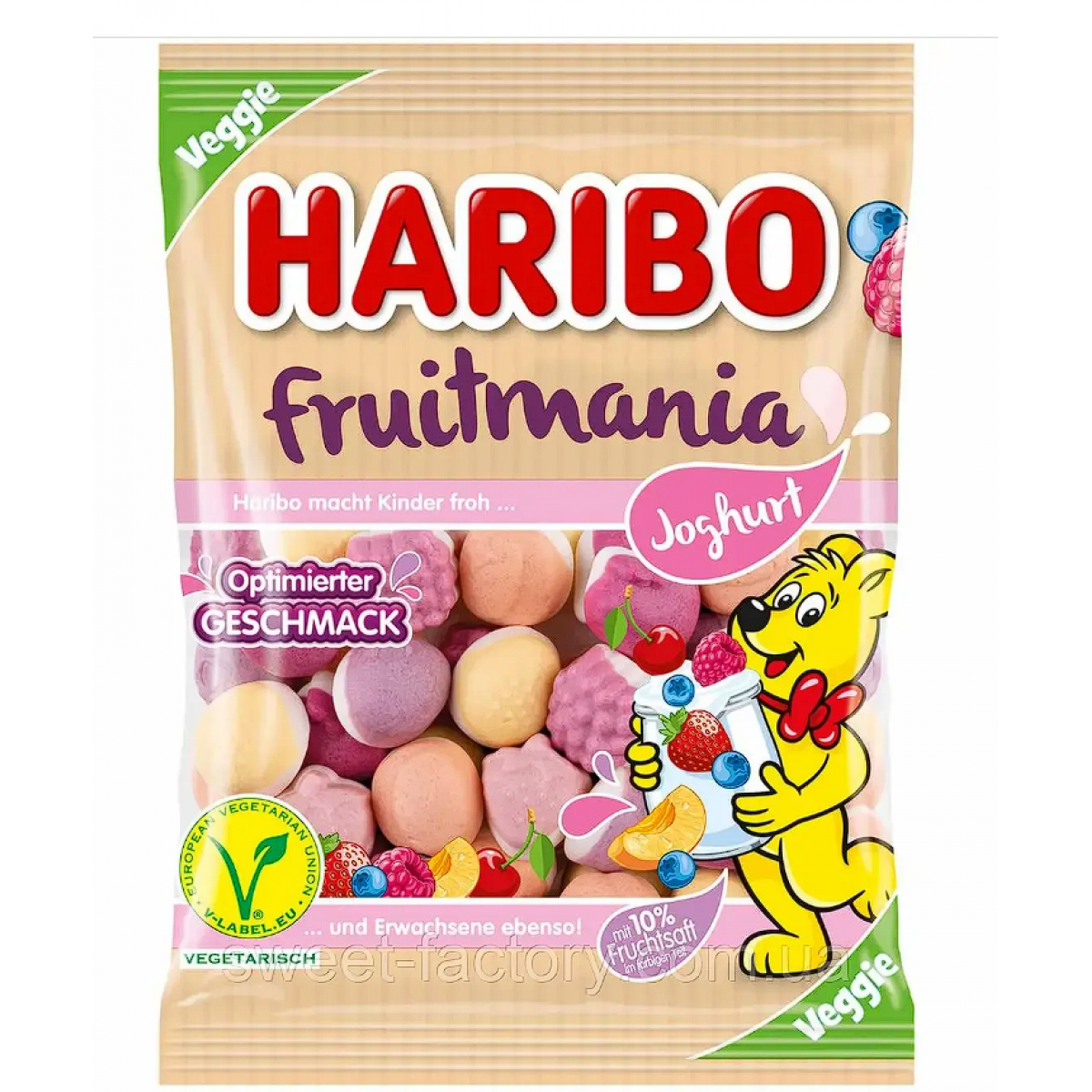 Жув.цукерки "Haribo" Fruitmania,200 г, Німеччина