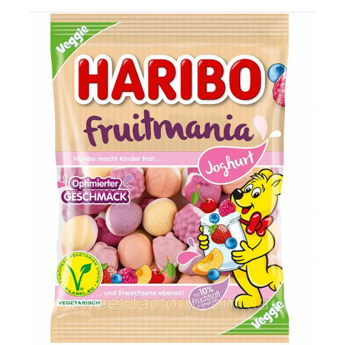 Жув.цукерки "Haribo" Fruitmania,200 г
