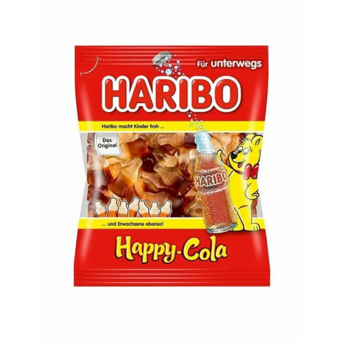 Жув. Цукерки "Haribo" happy cola, 175г