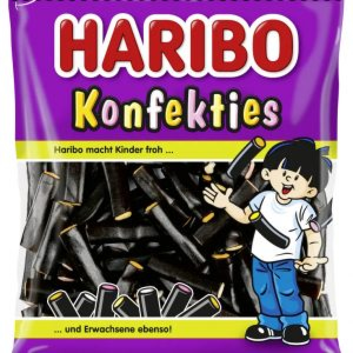 Жув. Цукерки "Haribo" Konfekties, 175г, Німеччина