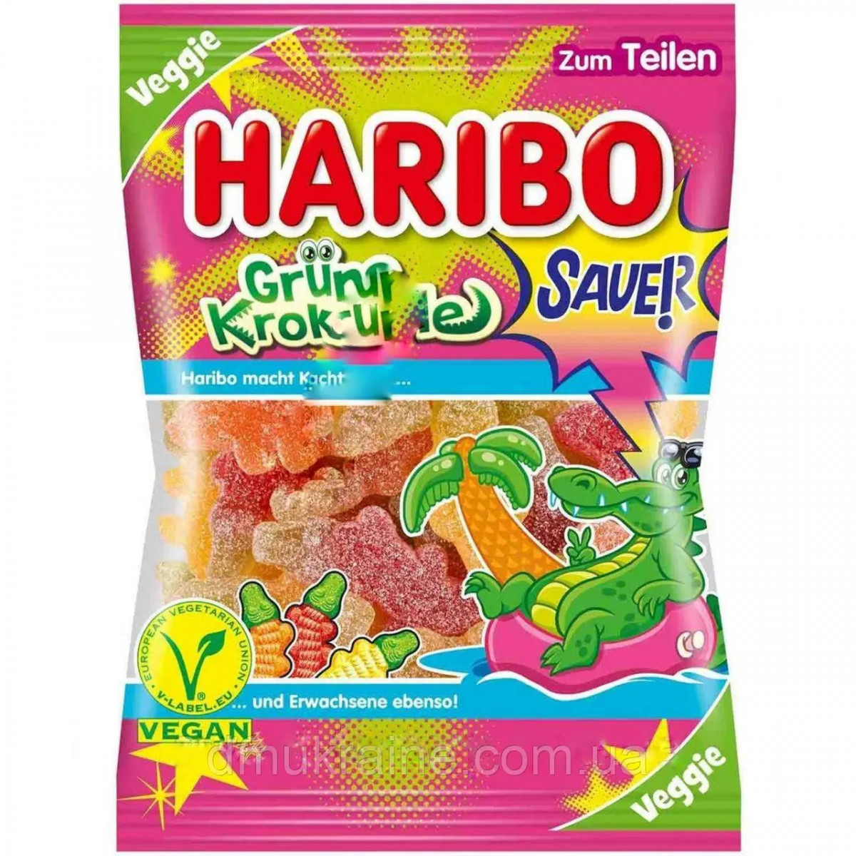 Жув.цукерки "Haribo" Krokodile,200 г, Німеччина