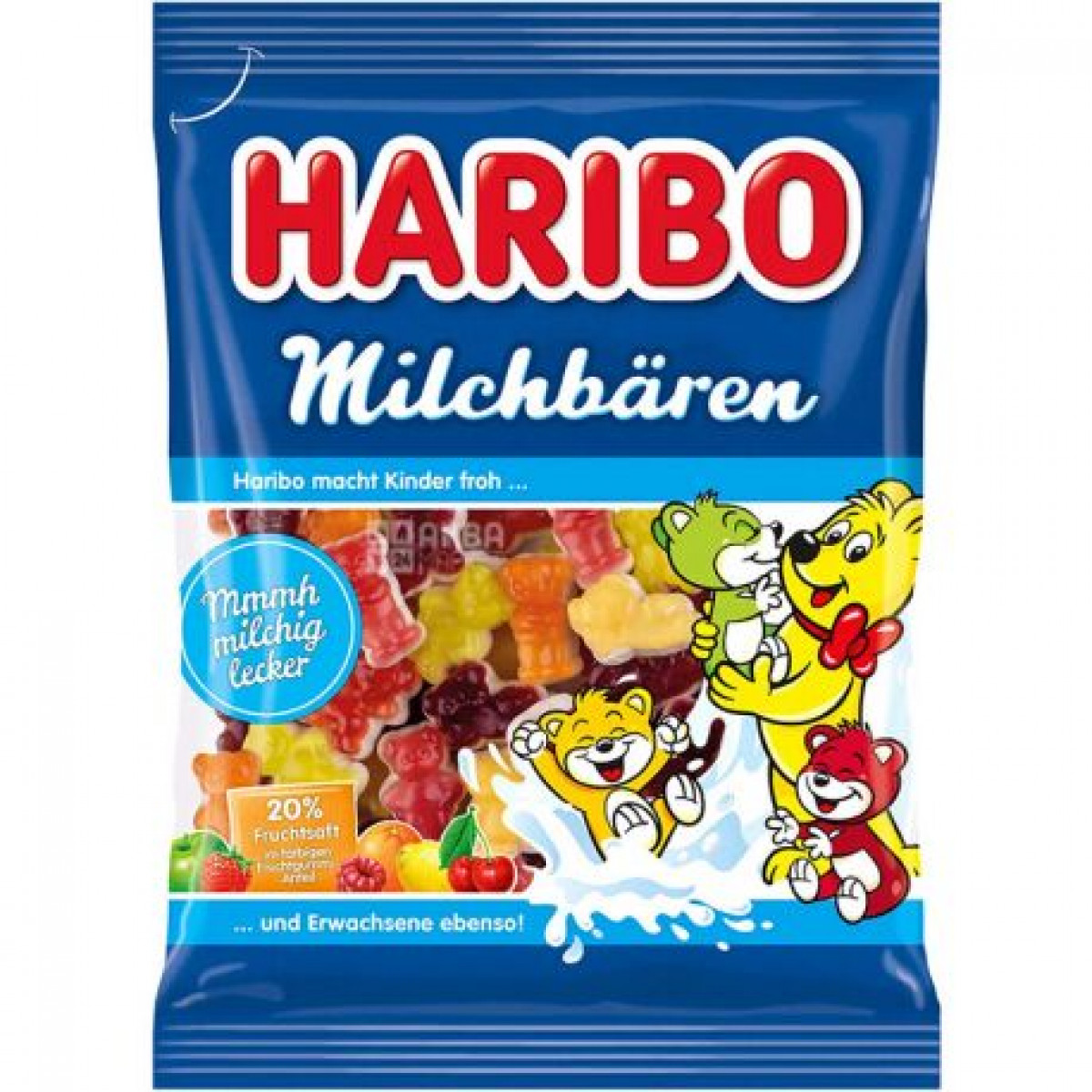 Жув. Цукерки "Haribo"Milchbaren, 160г, Німеччина