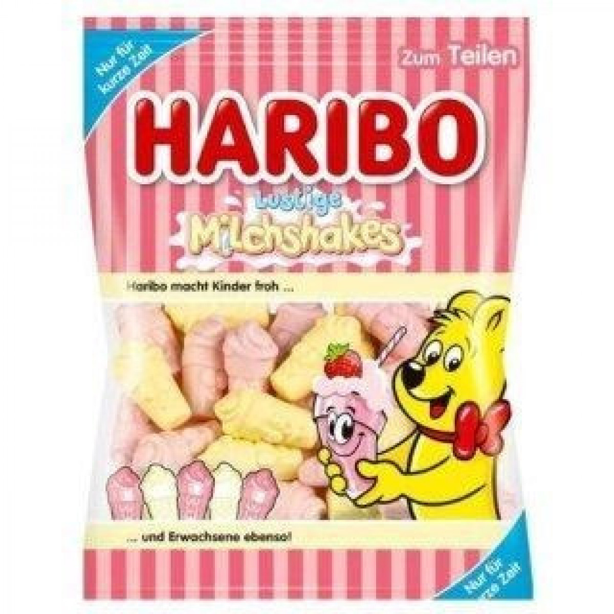 Жув. Цукерки "Haribo" Milchshakes, 175г, Німеччина