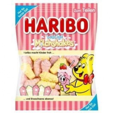 Жув. Цукерки "Haribo" Milchshakes, 175г, Німеччина