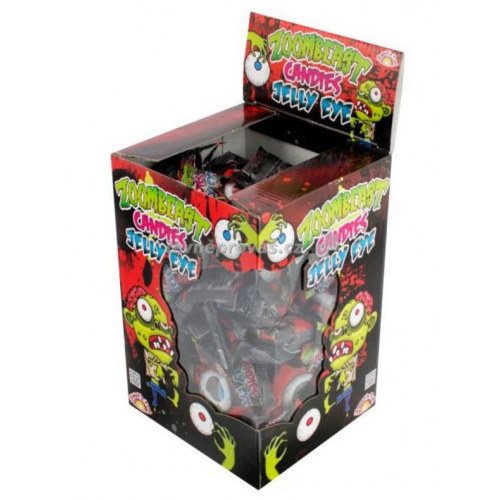 Жув. цукерки "Johny Bee" zoombeast jelly eye, 14г