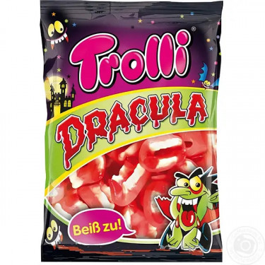 Жув. цукерки "Trolli" Dracula 200г, Німеччина