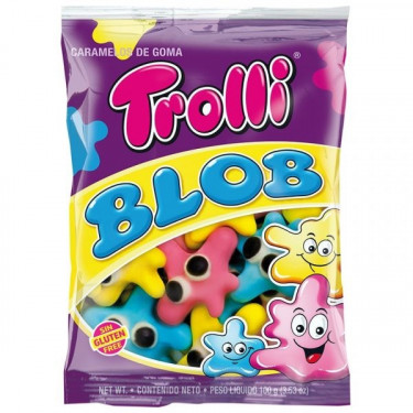 Жув. цукерки "Trolli" Fruchtgummi Blob, 175 г, Німеччина