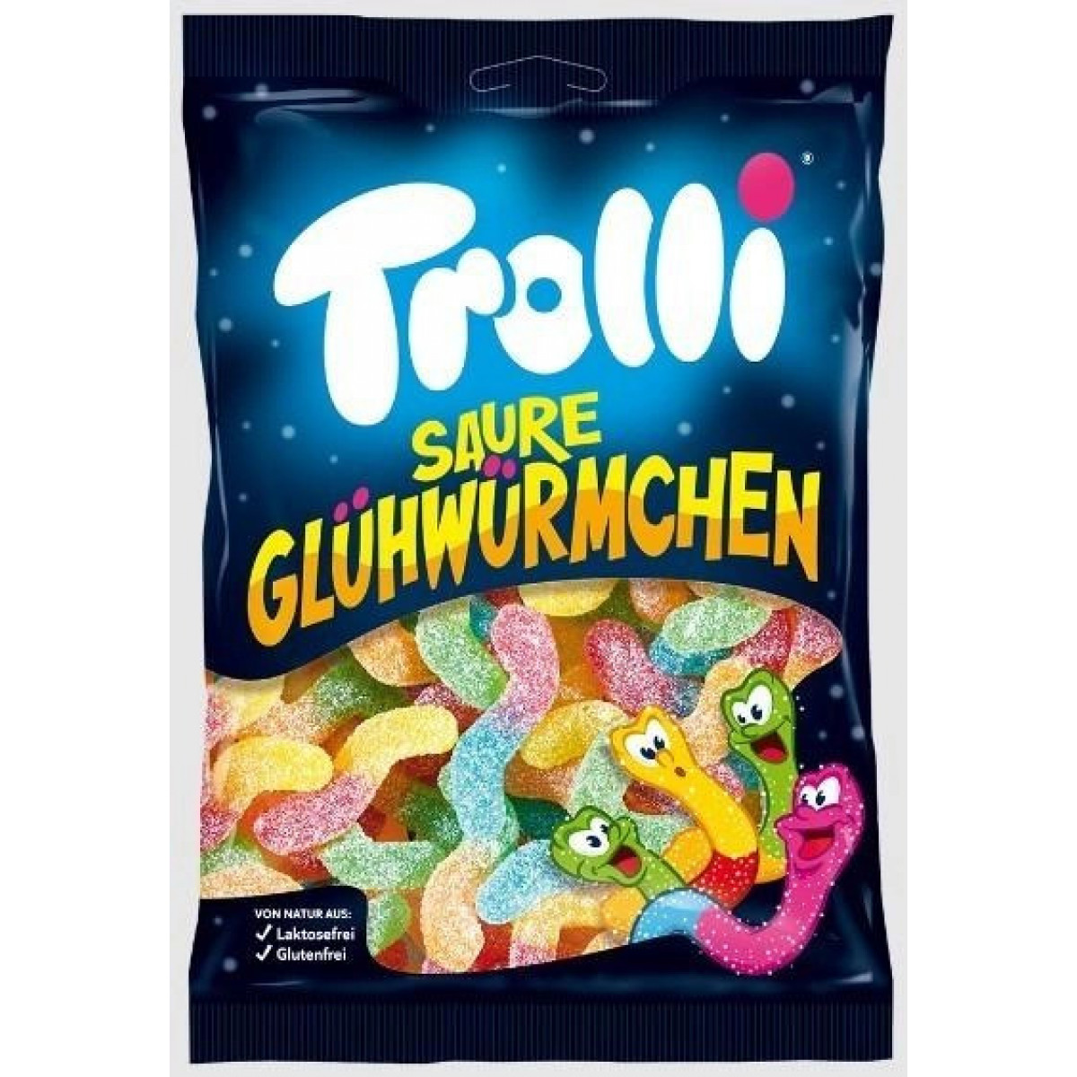 Жув. цукерки "Trolli" Gluh Wurmchen, 200г, Німеччина