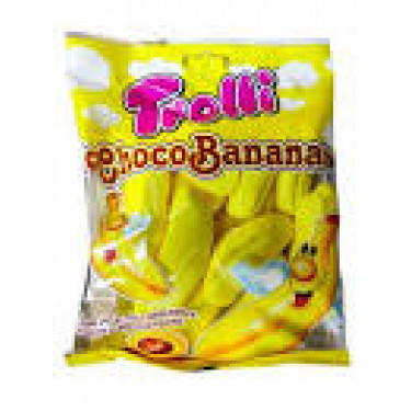 Жув. цукерки "Trolli" Mallow Choco Banan, 150г, Німеччина