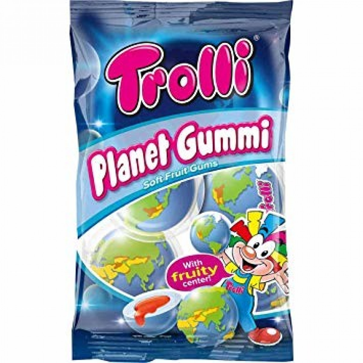 Жув. цукерки "Trolli" Planet Gummi, 75г, Німеччина