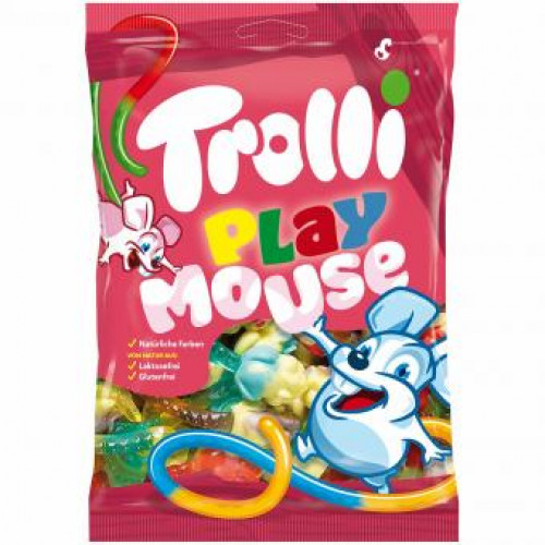 Жув. цукерки "Trolli" Playmouse, 200г