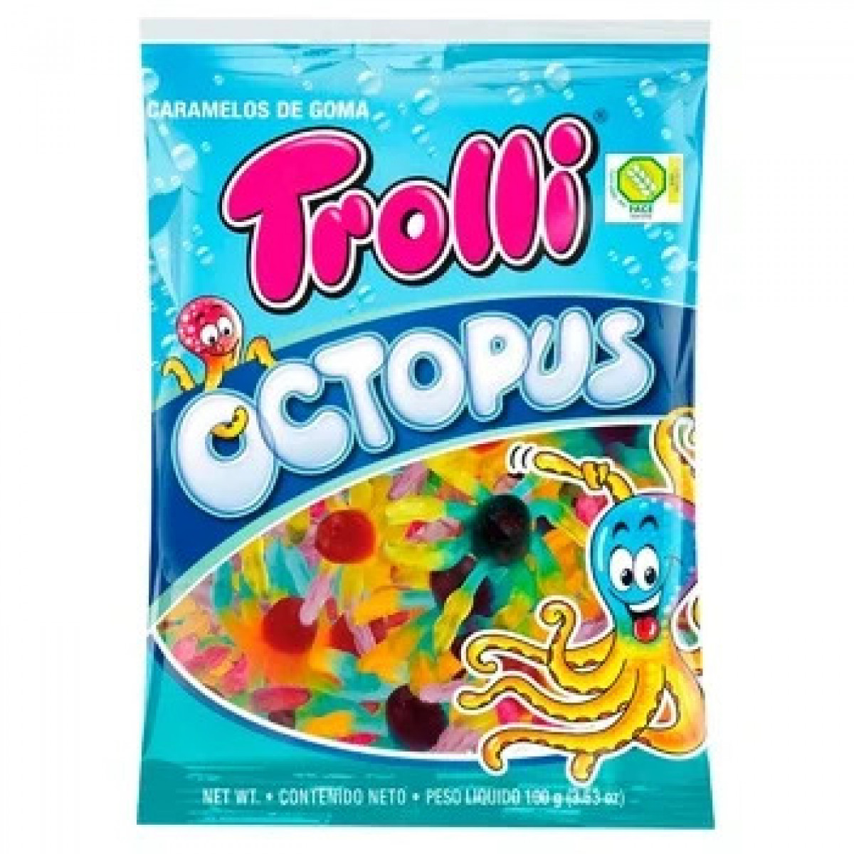 Жув. Цукерки "Trolli" Восьминіг, 100г, Німеччина