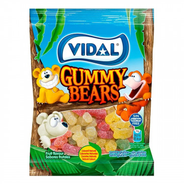 Жув. Цукерки "Vidal" Gummy Bears, 100г, Іспанія