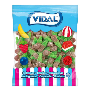 Жув. цукерки "Vidal" кола пляшки, 100 г, Іспанія