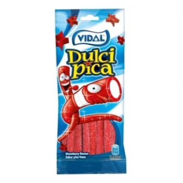 Жув. цукерки "Vidal" полуничні Олівці, 100г, Іспанія