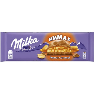Шоколад "Milka" Peanut Caramel, 276g, Швейцарія