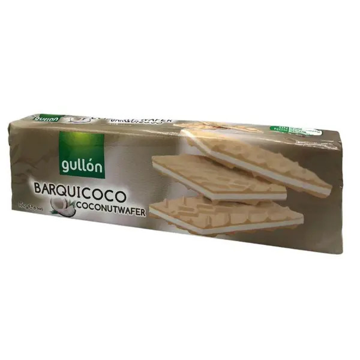 Вафлі "GULLON" Barquicoco, 150г, Іспанія