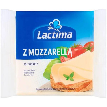 Сир "Lactima" z Mozzarella, 130г, Польща