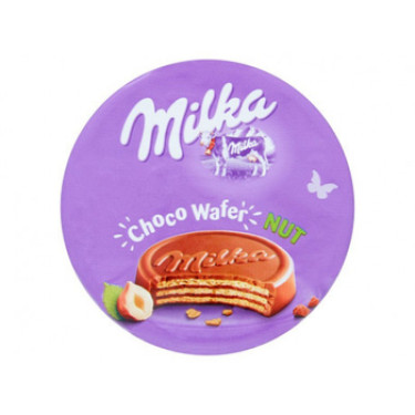 Вафлі "Milka" Choco Wafer Nut, 30г, Швейцарія