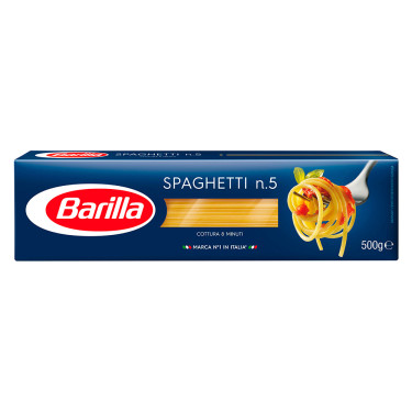 Макарони "Barilla" Spaghetti 5, 500г, Італія
