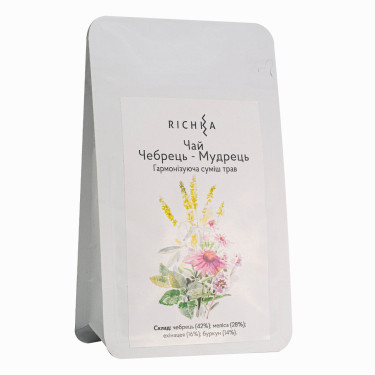 Чай "Richka" Трав'яний Чебрець-мудрець, 50г, Україна