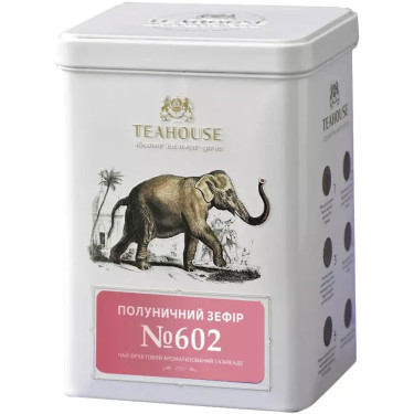 Чай "Teahouse" Полуничний зефір, 250г, Україна