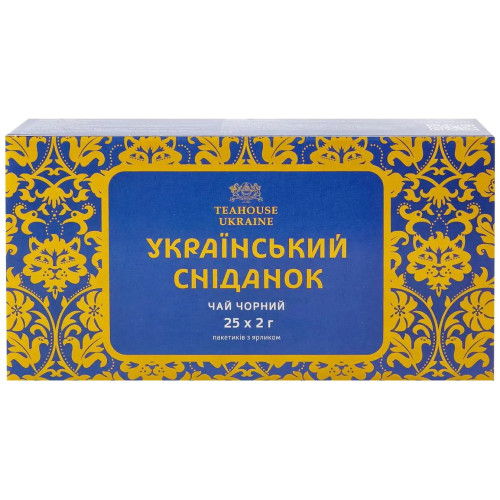 Чай "Teahouse" український сніданок 25пак, 50г