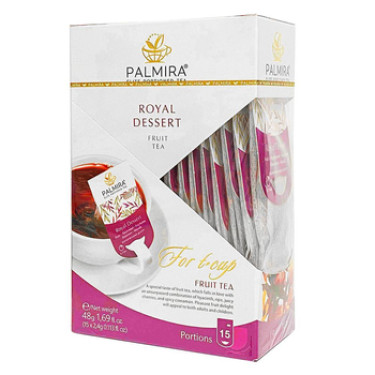 Чай "Palmira" Фруктовий Королівський десерт, 15шт, Україна