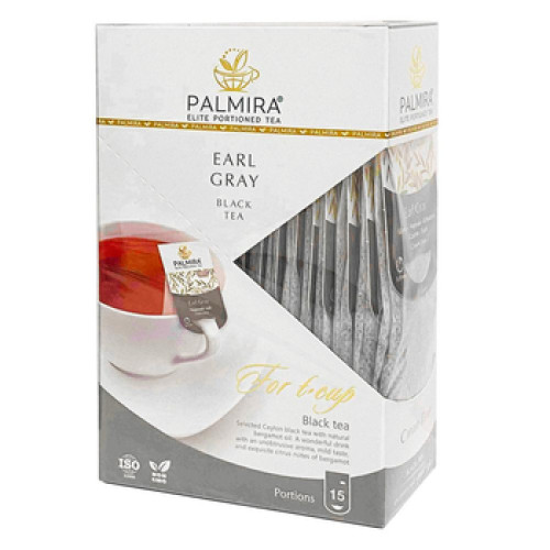 Чай "Palmira" Чорний з бергамотом "Earl Gray", 15шт