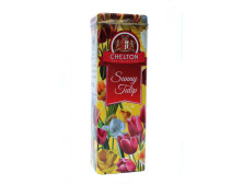 Чай "Chelton" 80% чорний і 20% зелений "Ваза з Тюльпанам" ЖБ , 100г
