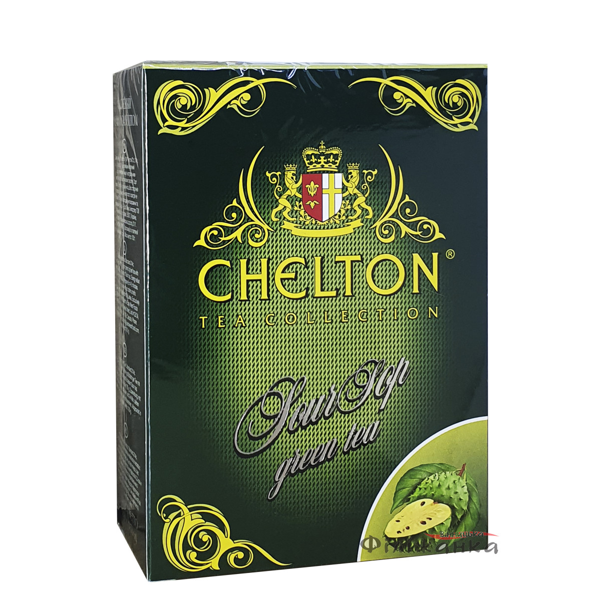 Чай "Chelton" Зелений з Саусепом, 100г, Шрі-Ланка