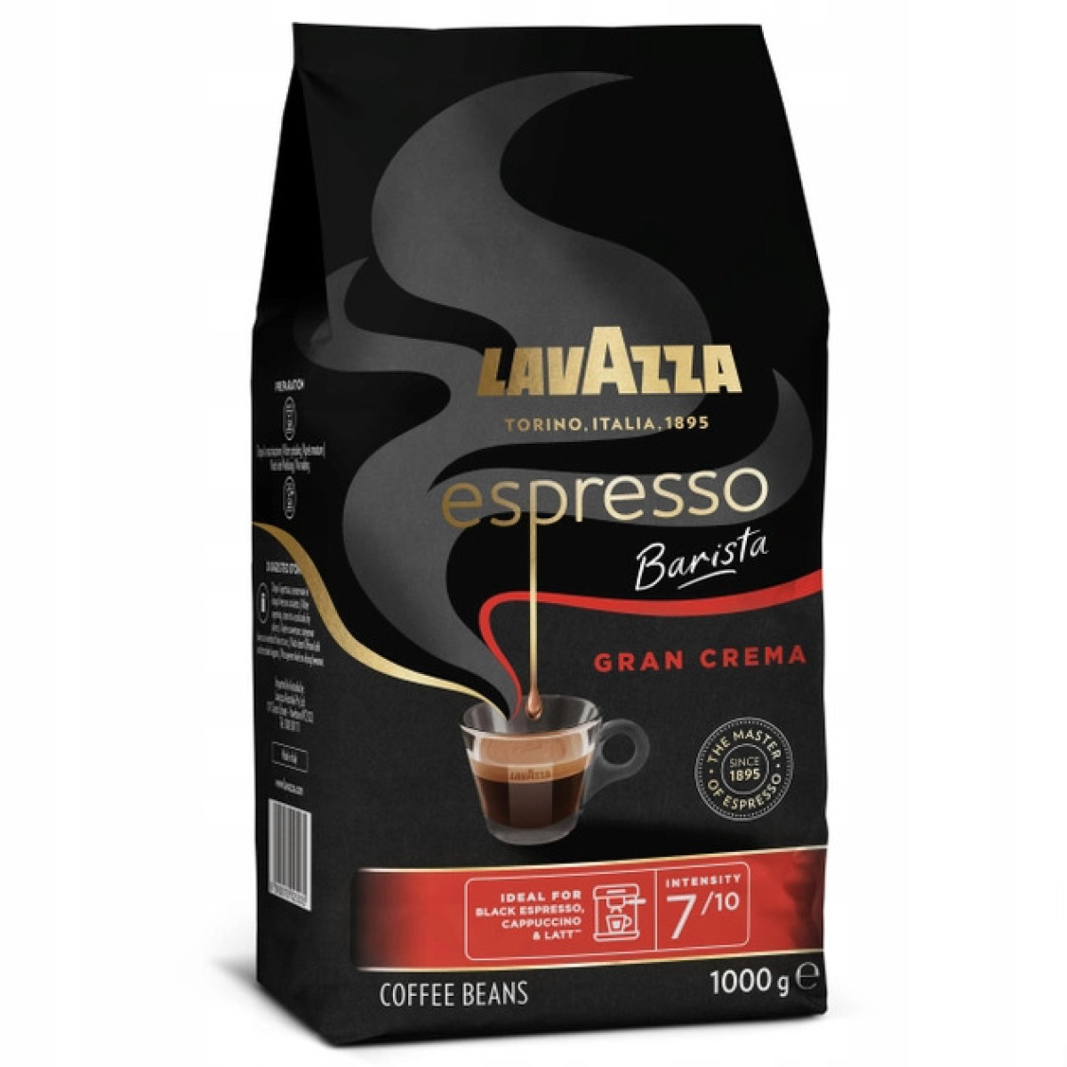 Кава "Lavazza" espresso Barista Gran crema, 1кг, Італія