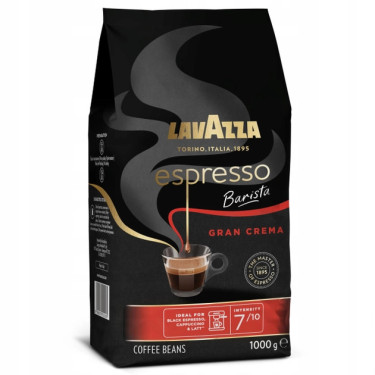 Кава "Lavazza" espresso Barista Gran crema, 1кг, Італія