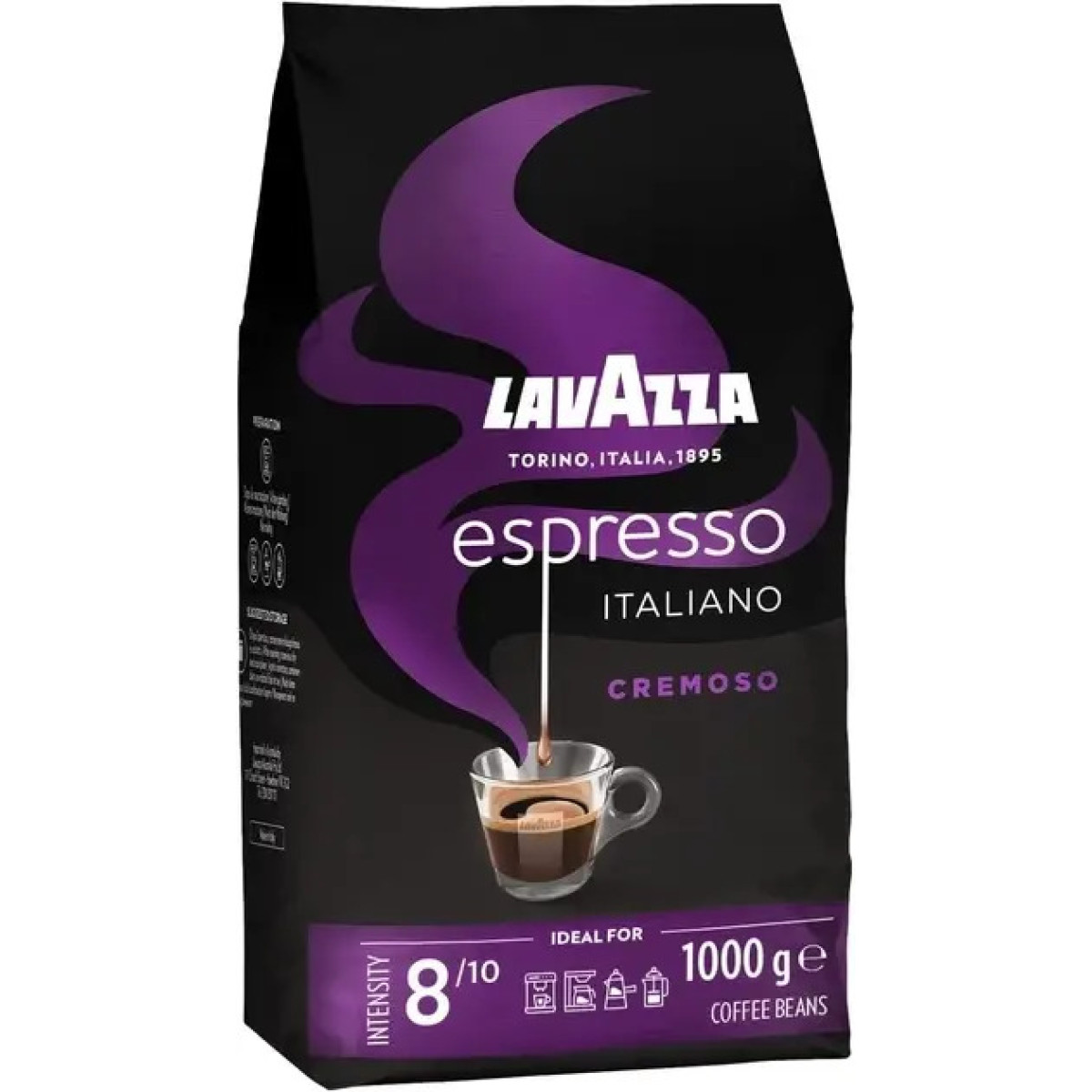 Кава "Lavazza" Espresso Cremoso, 1кг, Італія