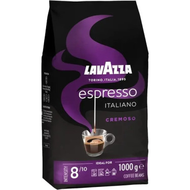 Кава "Lavazza" Espresso Cremoso, 1кг, Італія