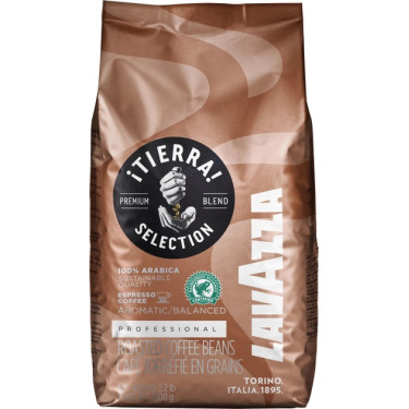 Кава "Lavazza" зерно Tierra, 1кг, Італія
