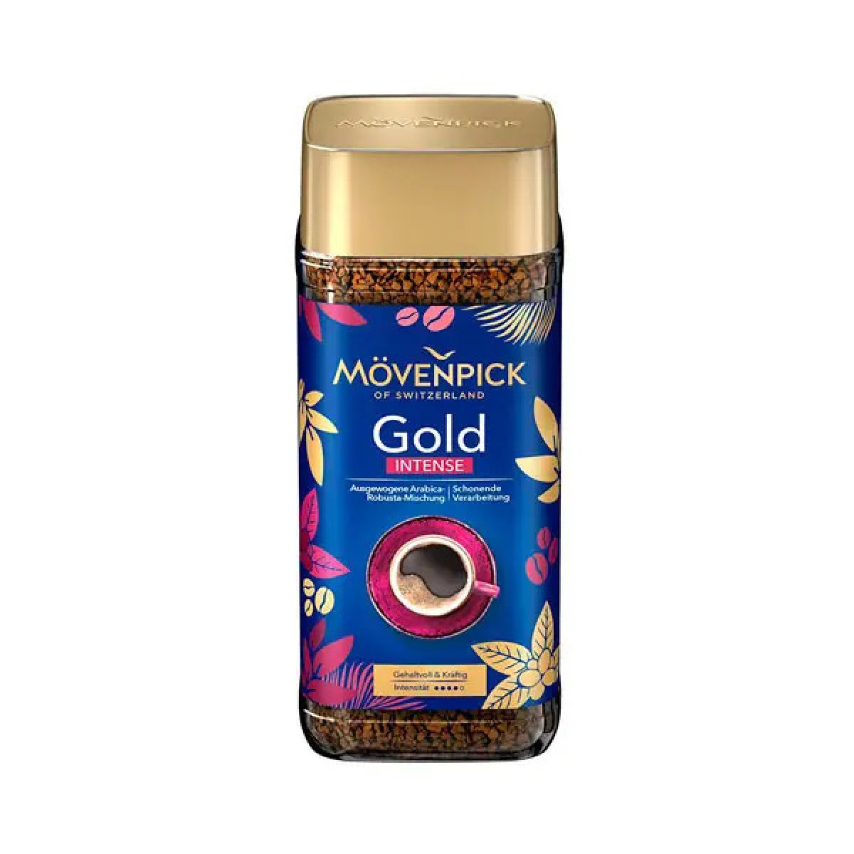 Кава "Movenpick" Gold Intenso розчинна, 200г, Німеччина