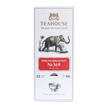 Чай "Teahouse" Англійський сніданок чорний, 22*2г, Україна