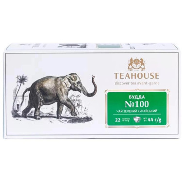 Чай "Teahouse" Будда зелений, 22*2г, Україна