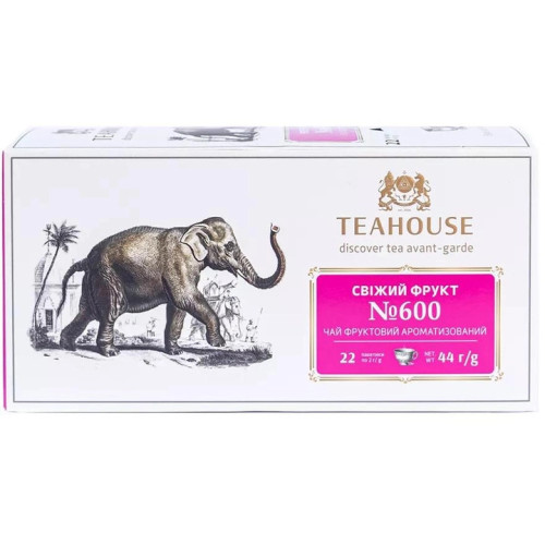 Чай "Teahouse" Свіжий фрукт фруктовий, 22*2г
