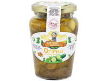 Огірки "Бабусині Лакітки" по діжонськи, 350г