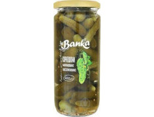 Огірки "The Banka" корнішони мариновані, 460г