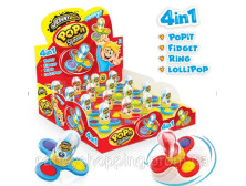 Цукерки "Johny Bee" Pop It Spinner , 15 г, Польща