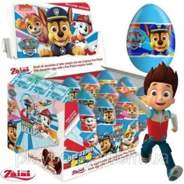 Яйця "Zaini" Щенячий патруль, 20г, Італія