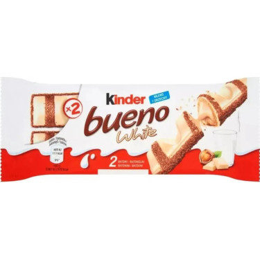 Батончик "Kinder" Буено Білий ,43 г, Німеччина